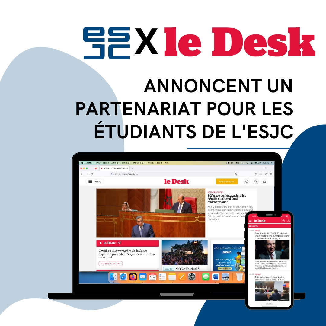 L’ESJC signe un partenariat avec Le Desk