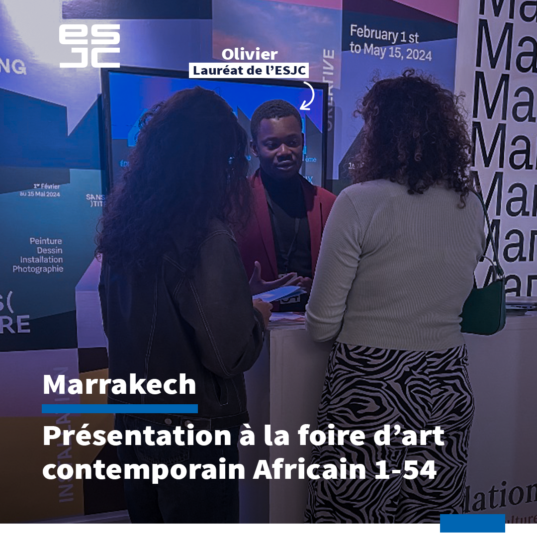 L’ESJC au coeur de la 5ème édition de la foire d’art contemporain africain 1-54