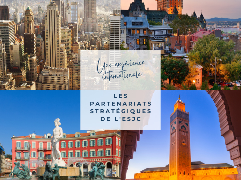 Vivre une Expérience Internationale : Les Partenariats Stratégiques de l’ESJC