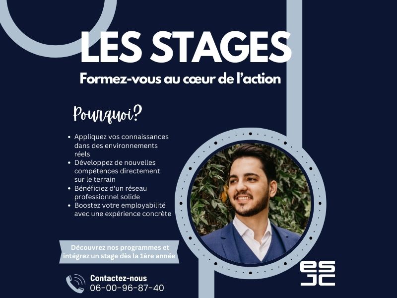 Les Stages à l’ESJC : Une Expérience au Cœur de notre Pédagogie