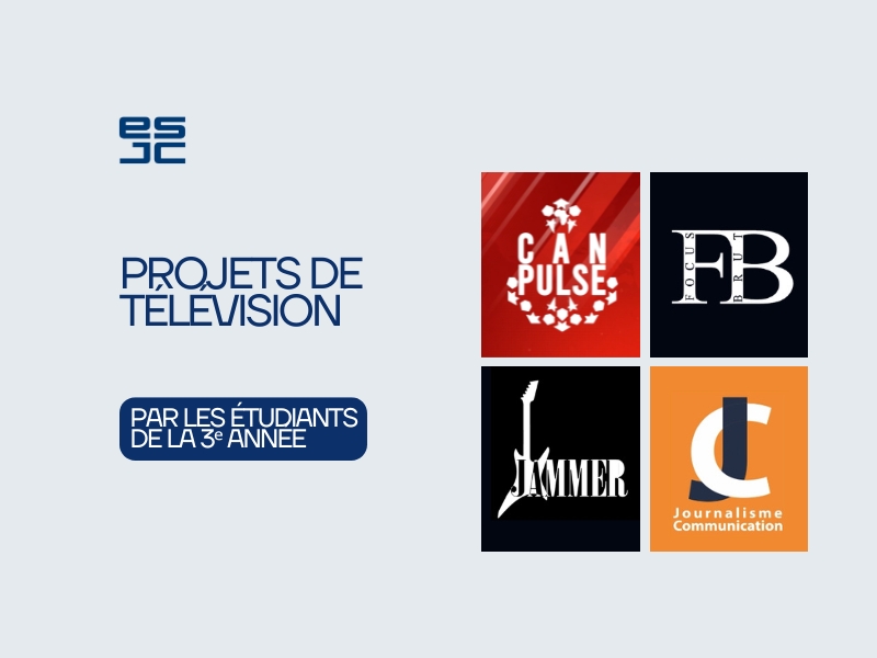 Proposition photo web (générale) - 1 (1) Les étudiants de l’ESJC dévoilent leurs projets audiovisuels de fin d’études