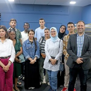 Photo 1 (2) “Taper dur, jusqu’à ce que vous y arriviez”: au Podcast Lab, Reda Bennis partage bien plus que des micros